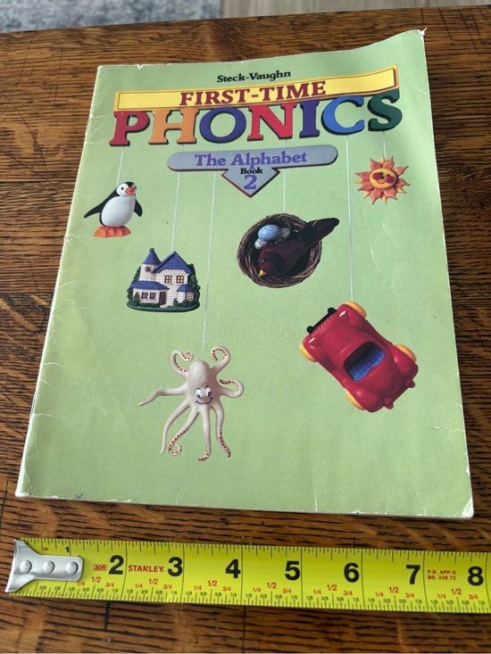 Other - Vintage 1991 First-Time Phonics The Alphabet Book 2 Steck-Vaughn
